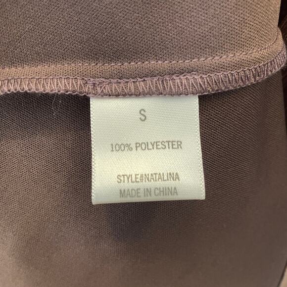 Altar'd State Chiffon S Dress | Sheer Flutter Sleeves, Wrap, Romantic Purple EUC - Picture 5 of 5